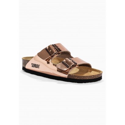 Sandales Trefle Rose Gold