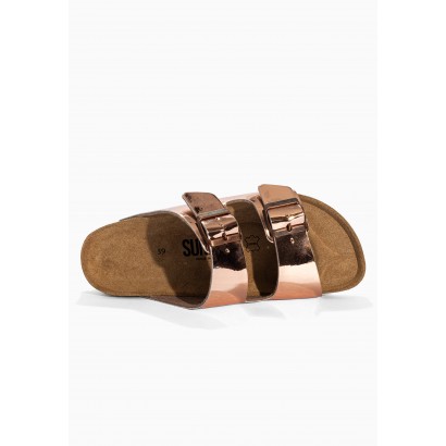 Sandales Trefle Rose Gold