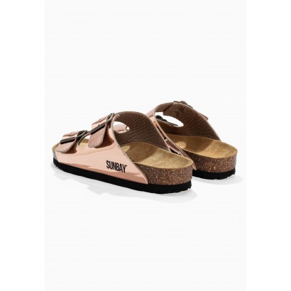 Sandales Trefle Rose Gold