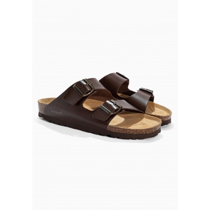 Sandales Trefle Marron