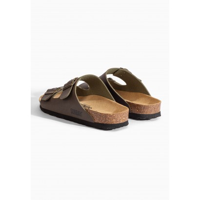 Sandales Trefle Marron