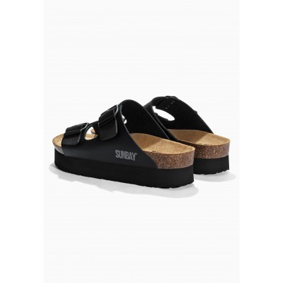 Sandales Edelweiss Noir