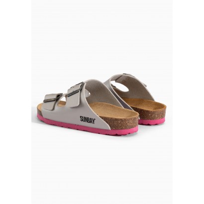 Sandales Trefle Argenté