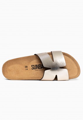 Sandales Jeel 1 Bride Or clair