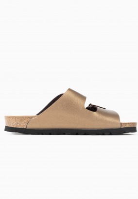 Sandales Trefle 2 Brides Bronze
