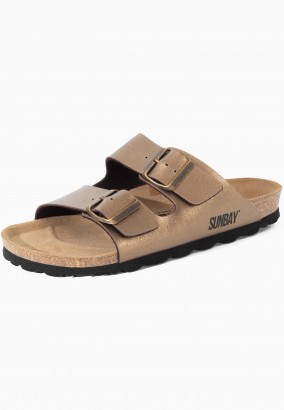 Sandales Trefle 2 Brides Bronze