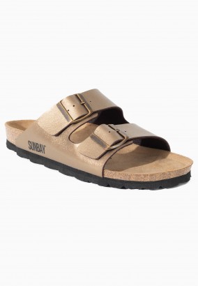 Sandales Trefle 2 Brides Bronze