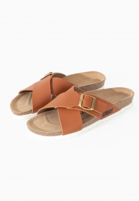 Sandales Iris 2 Brides Camel
