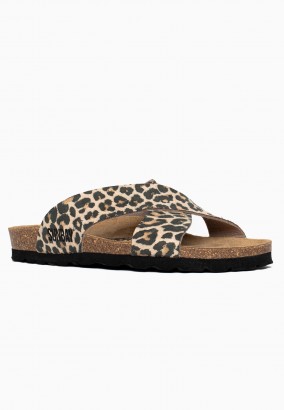 Sandales Mackay 2 Brides Leopard