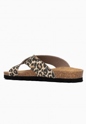Sandales Mackay 2 Brides Leopard