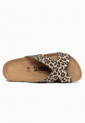 Sandales Mackay 2 Brides Leopard