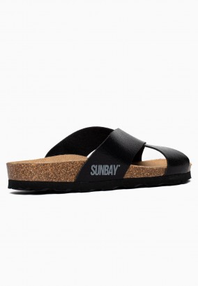 Sandales Mackay 2 Brides Noir