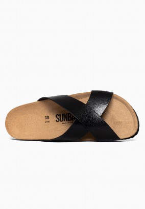 Sandales Mackay 2 Brides Noir