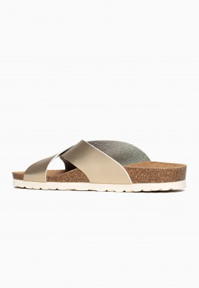 Sandales Mackay 2 Brides Or clair