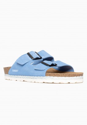 Sandales Turmero 2 Brides Bleu