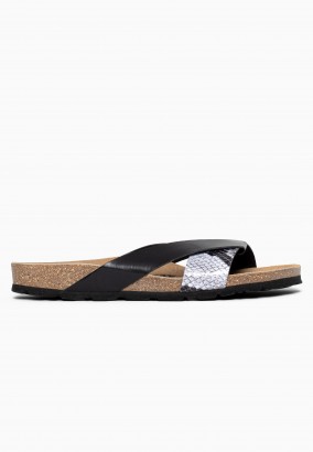 Sandales Rita Multibrides Noir