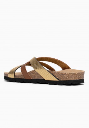 Sandales Albury Multibrides Leopard
