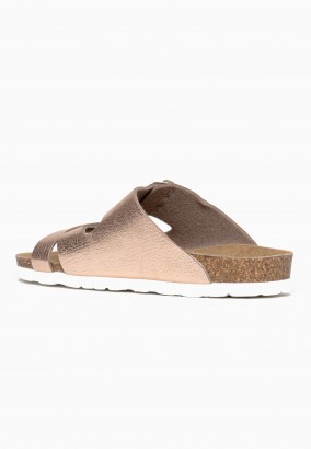 Sandales Moree Multibrides Rose gold