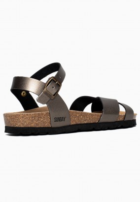 Sandales Albany Multibrides Pewter