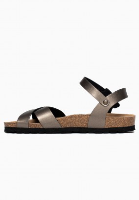 Sandales Albany Multibrides Pewter