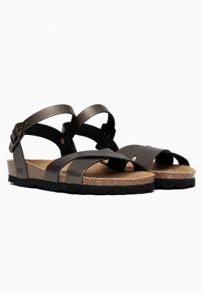 Sandales Albany Multibrides Pewter
