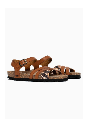 Sandales Griffith Multibrides Tan