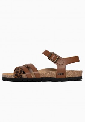 Sandales Griffith Multibrides Camel