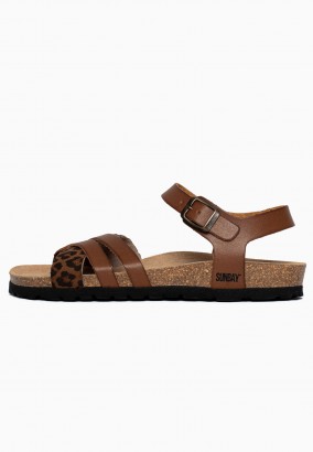 Sandales Griffith Multibrides Camel