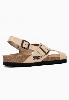 Sandales Augusta Multibrides Taupe