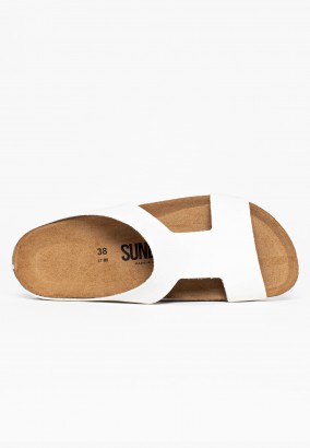 Sandales Moruya Multibrides Blanc