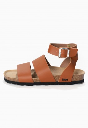 Sandales Coast Multibrides Camel