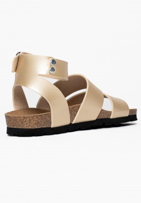 Sandales Coast Multibrides Or