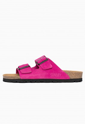 Sandales Trefle 2 Brides Fuchsia