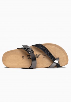 Sandales Acheron à plateforme Pewter