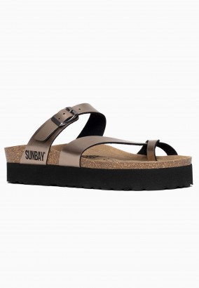 Sandales Acheron à plateforme Mocha