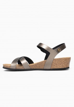 Sandales Lecheria Compensées et semi-compensées Pewter