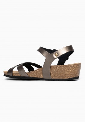 Sandales Lecheria Compensées et semi-compensées Pewter