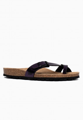 Sandales Petunia à entre-doigts Violet