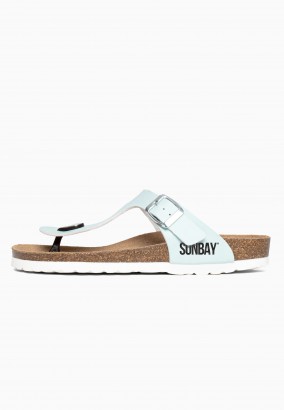 Sandales Camelia à entre-doigts Menthe