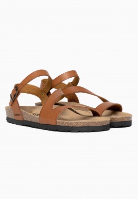 Sandales Juarez Multibrides Tan