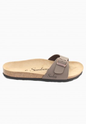 Sandales Jasmin 1 Bride Marron clair