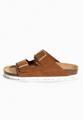 Sandales Trefle Moutarde