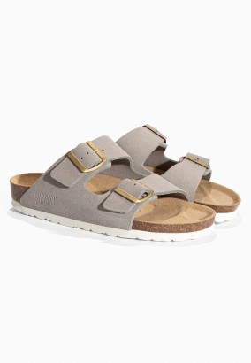Sandales Trefle Gris clair