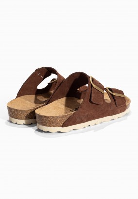 Sandales Trefle Chocolat