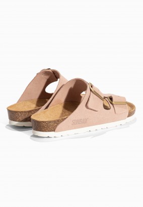 Sandales Trefle Rose clair