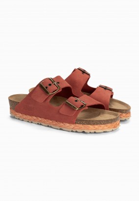 Sandales Trefle 2 Brides Corail
