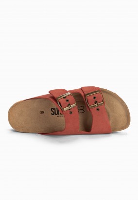 Sandales Trefle 2 Brides Corail