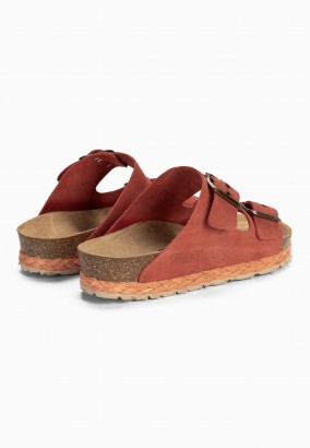 Sandales Trefle 2 Brides Corail