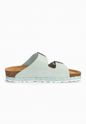 Sandales Turmero 2 Brides Bleu